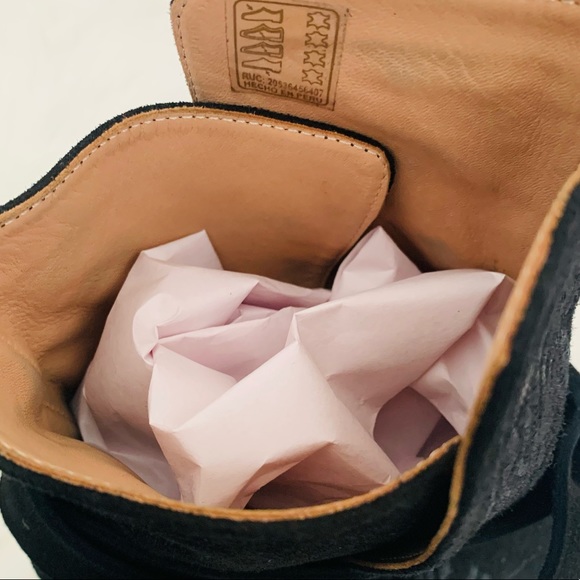 Ulla Johnson Black Aggie Embroidered Boots - Picture 9 of 11